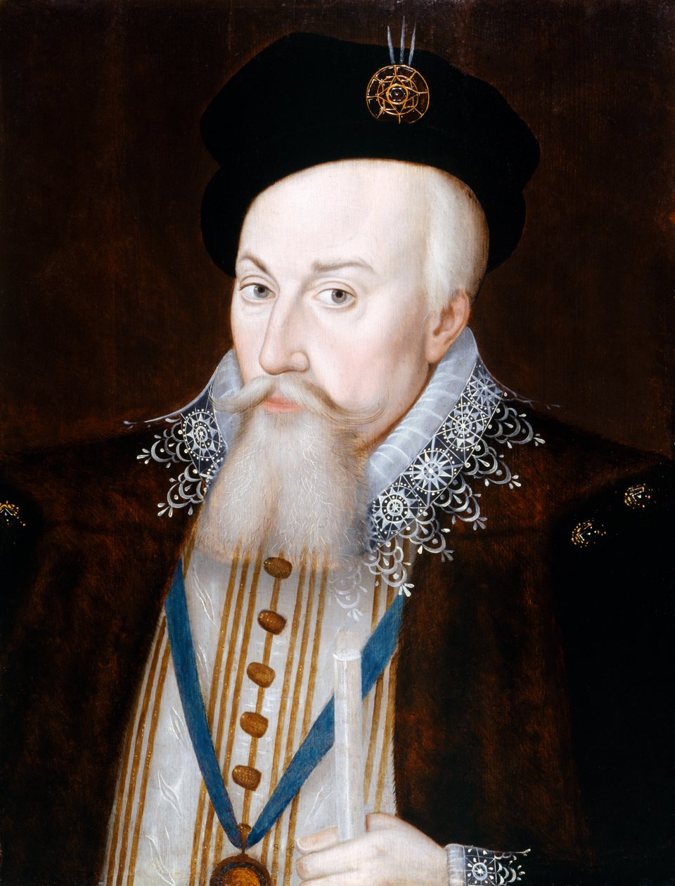 Porträt von Robert Dudley, Earl of Leicester von William Segar