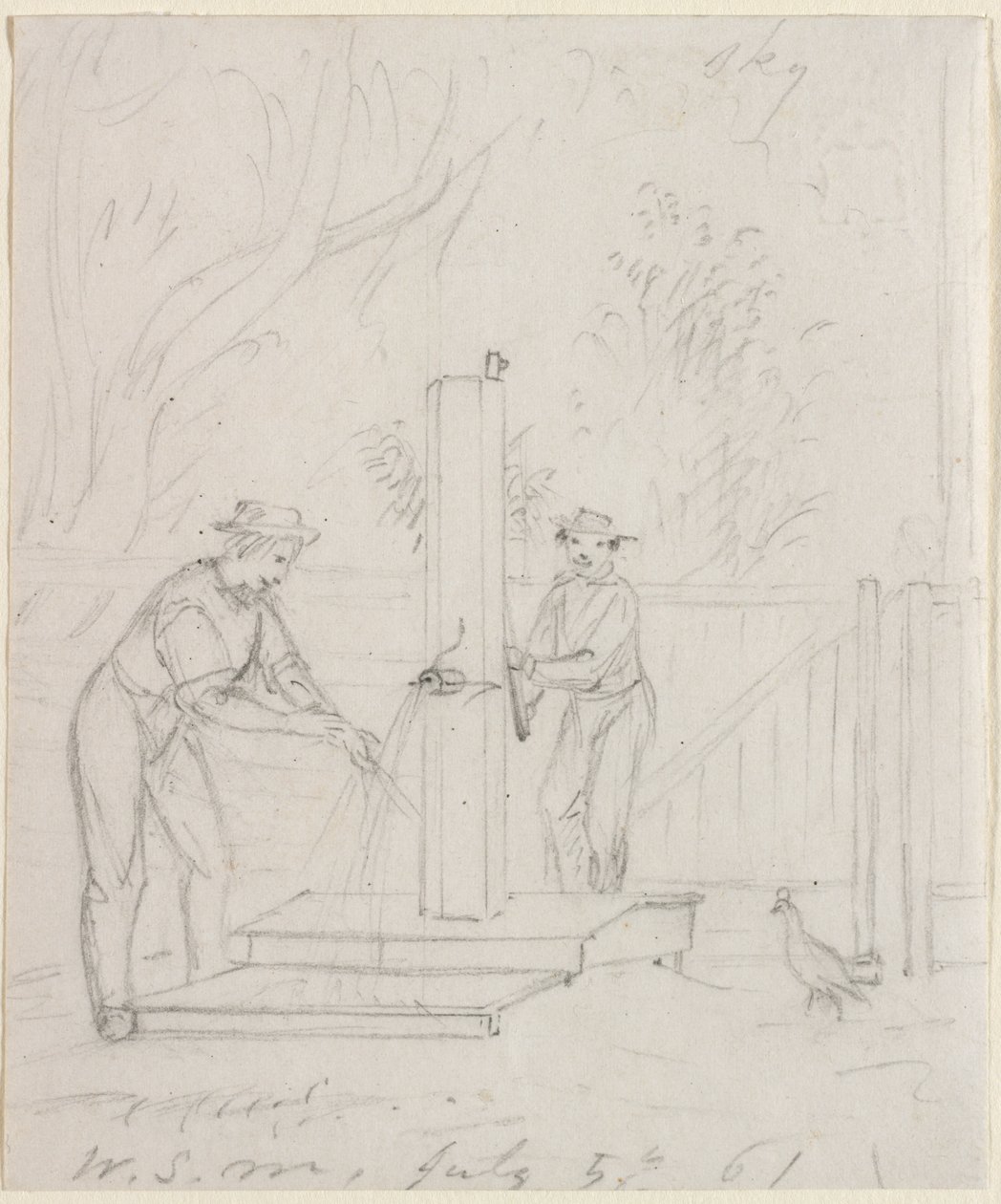Am Brunnen von William Sidney Mount