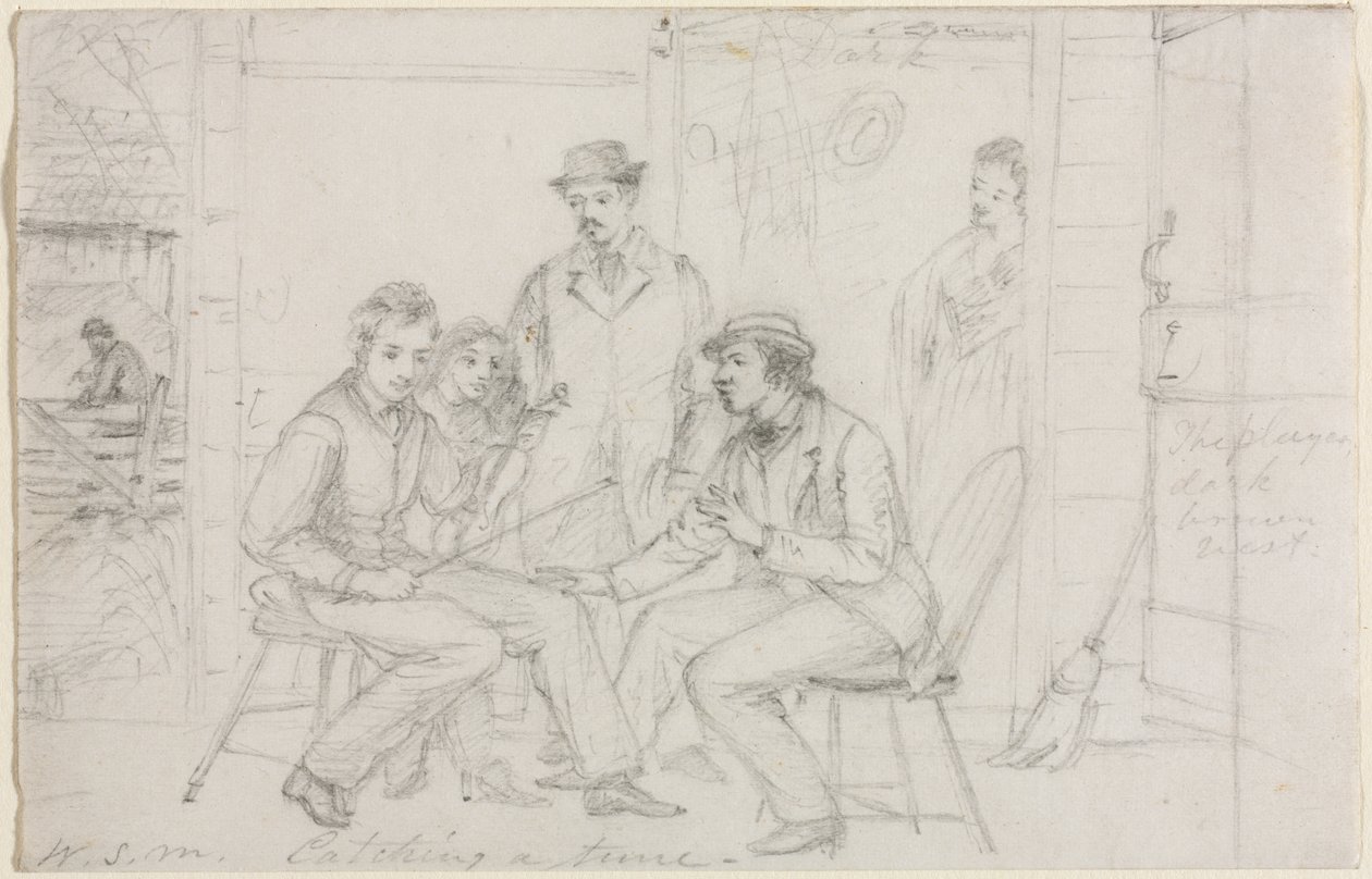 Eine Melodie fangen von William Sidney Mount