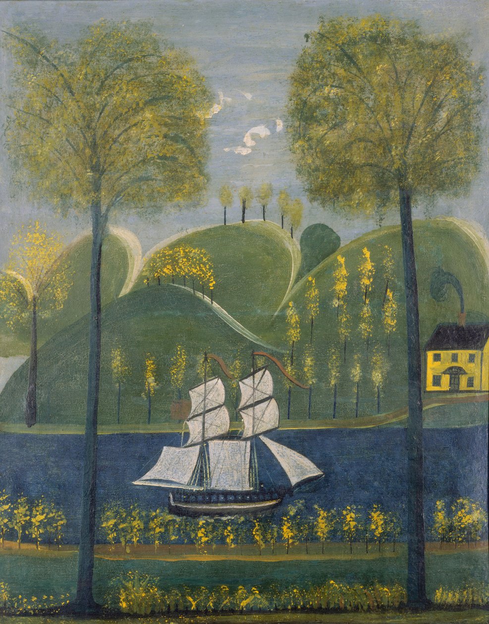 Unter vollen Segeln von William Stephen Coleman