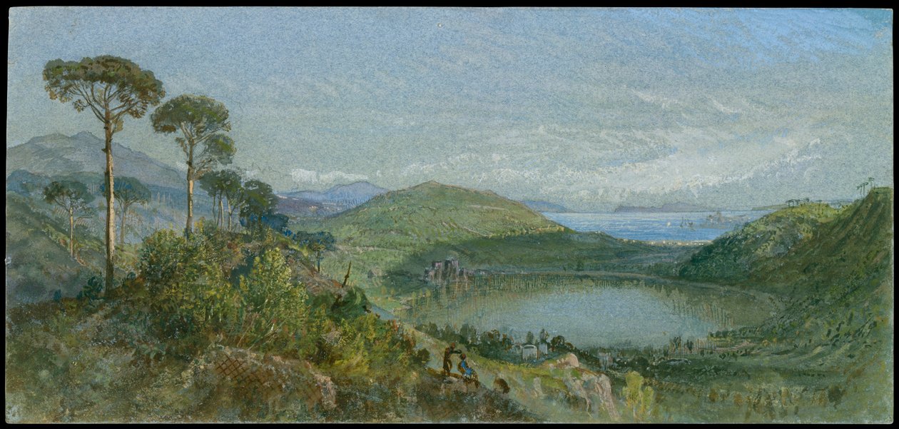 Lago Avernus von William Trost Richards