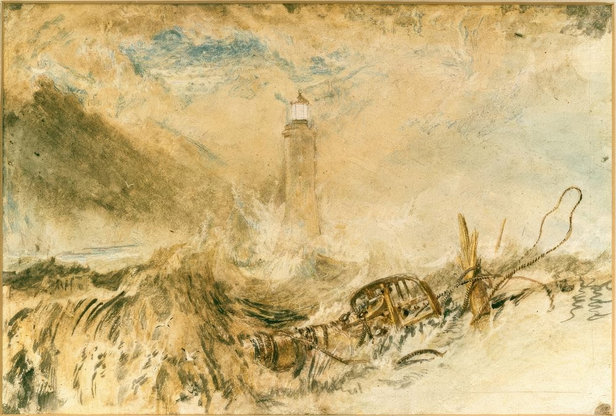 Eddystone-Leuchtturm vor Plymouth von Joseph Mallord William Turner