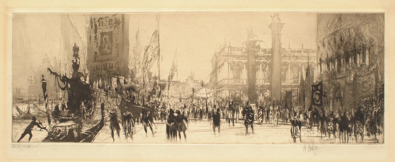 Ein venezianisches Fest von William Walcot