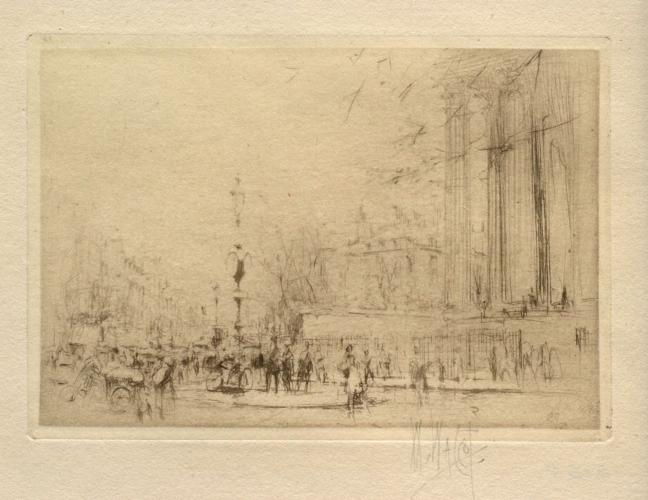 La Madeleine, Paris von William Walcot