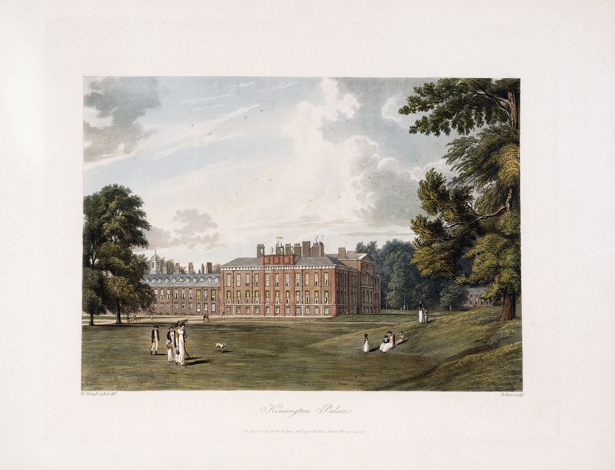 Kensington Palace von William Westall