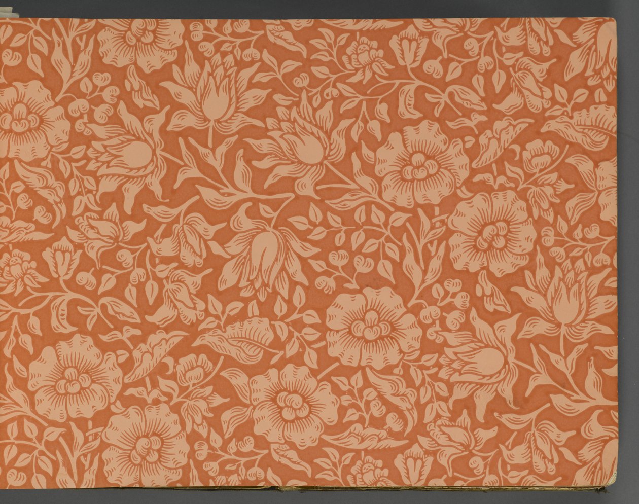 Tapetenmusterbuch, vor 1917 (Druck) von William and Company Morris