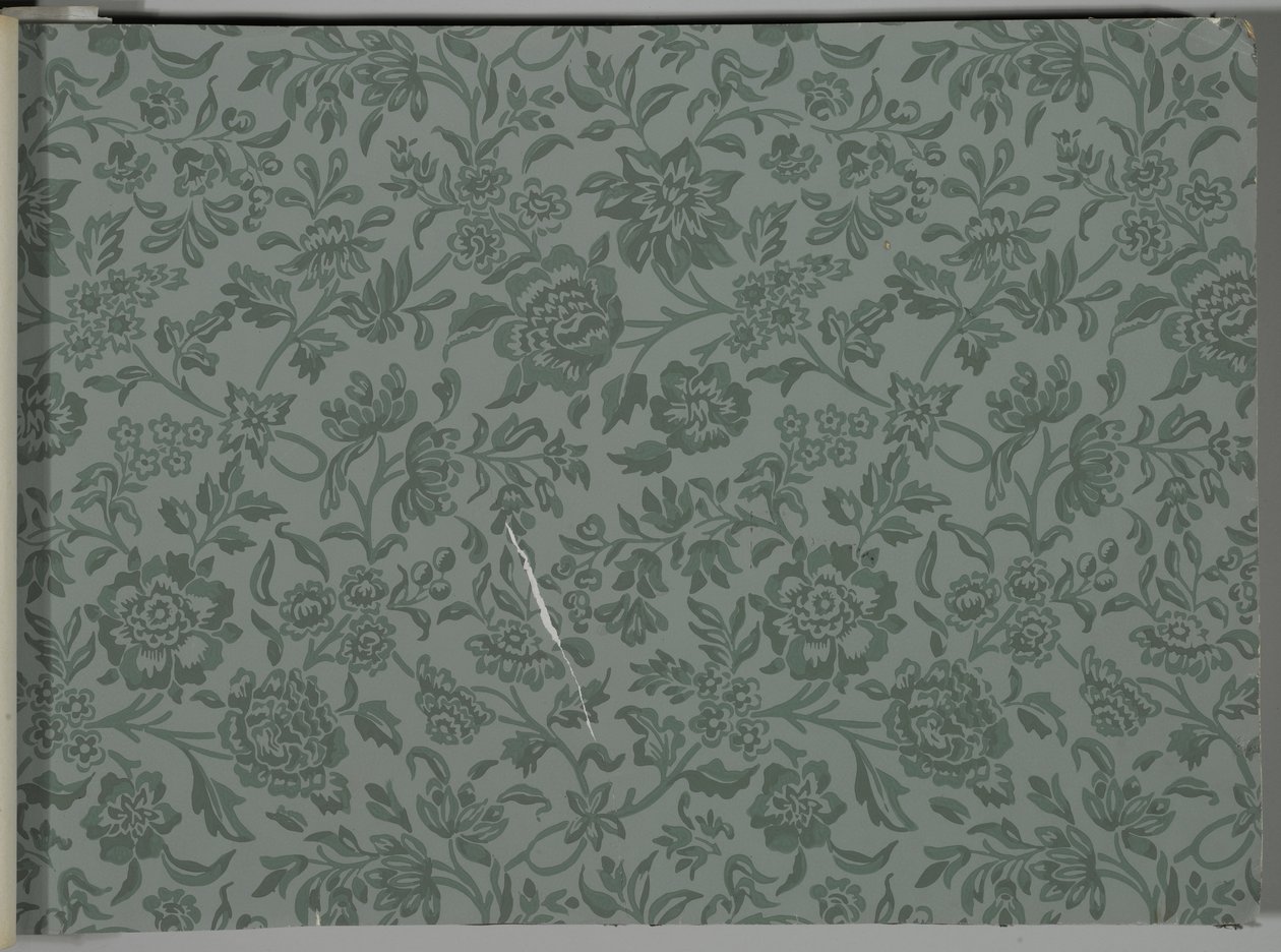 Tapetenmusterbuch, vor 1917 (Druck) von William and Company Morris