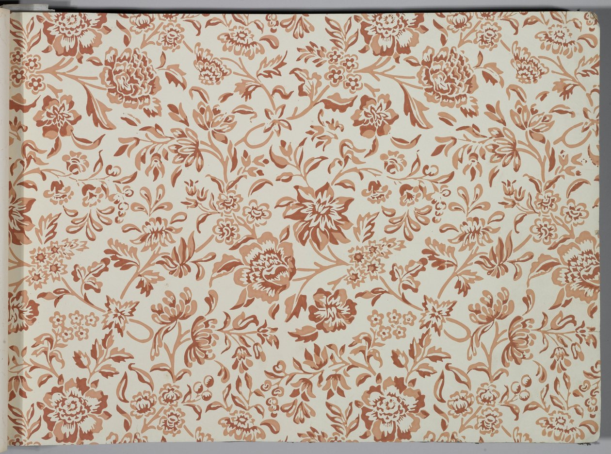 Tapetenmusterbuch, vor 1917 (Druck) von William and Company Morris