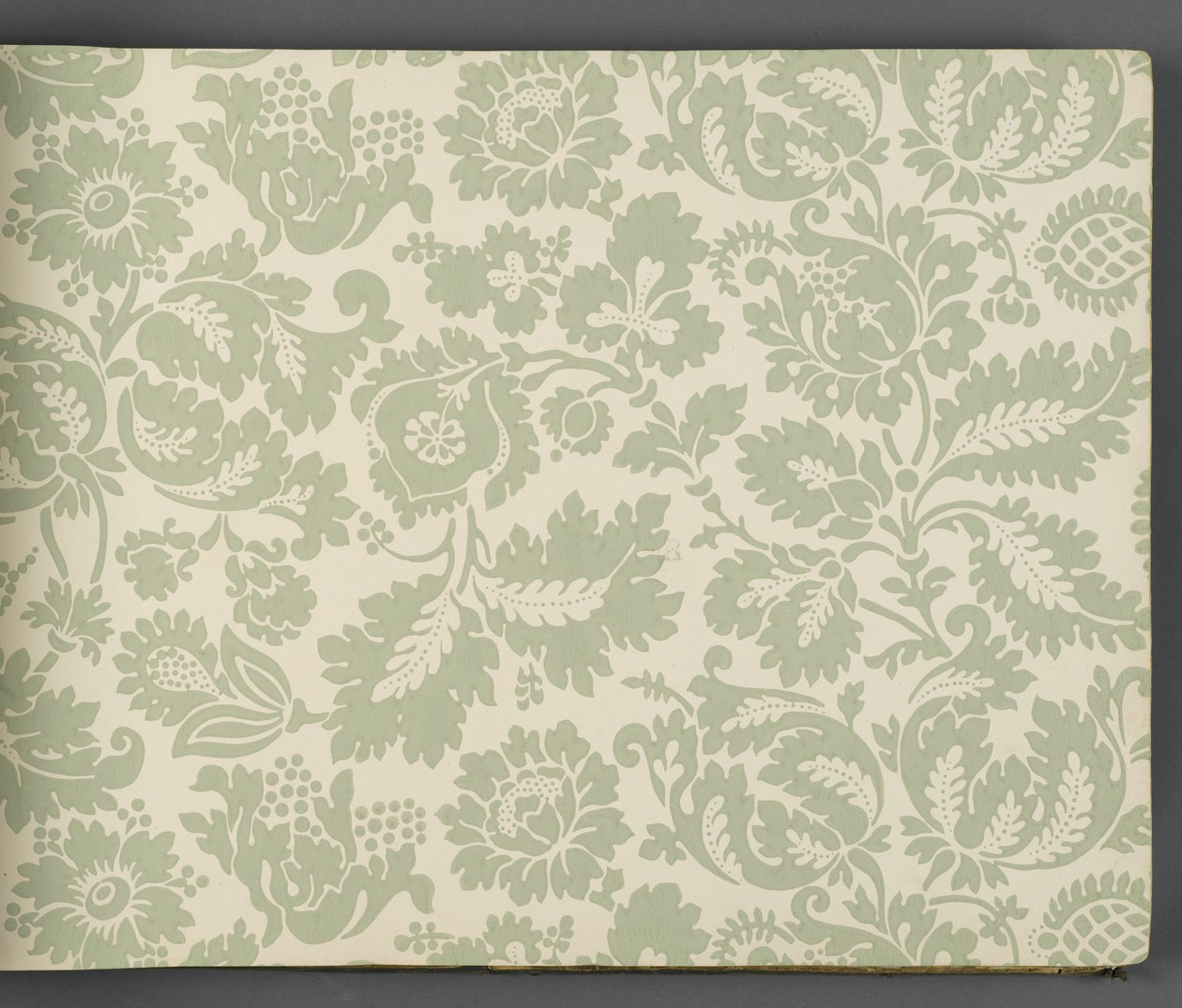 Tapetenmusterbuch, vor 1917 (Druck) von William and Company Morris