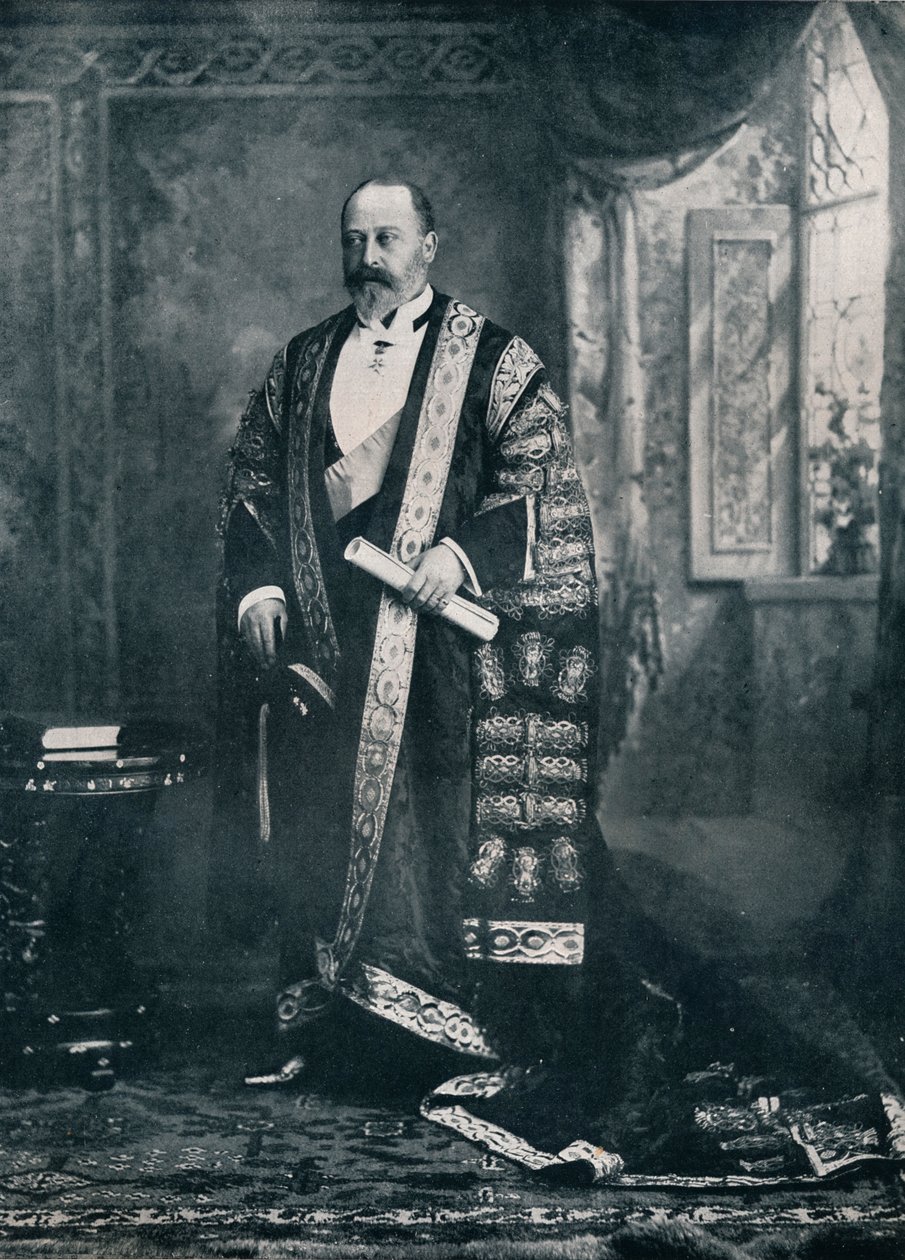 Der Prinz von Wales als Kunstmäzen, 1896-1911 von William and Daniel Downey