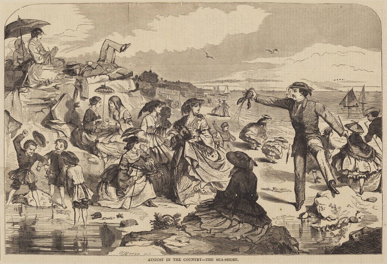 August auf dem Land - Die Küste von Winslow Homer