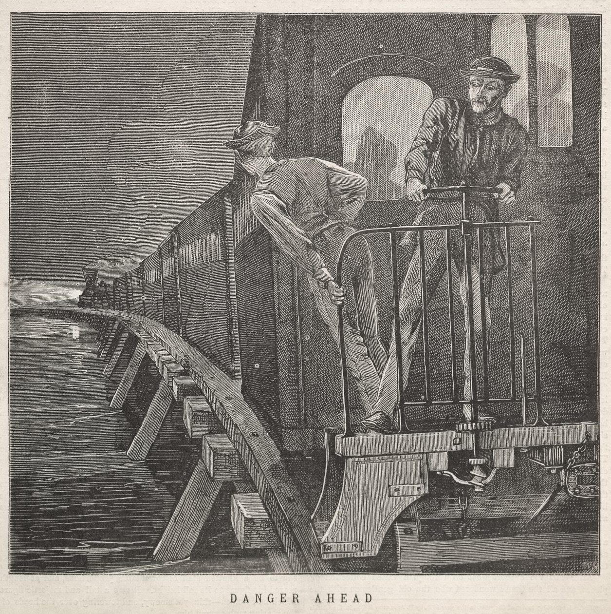 Gefahr voraus von Winslow Homer