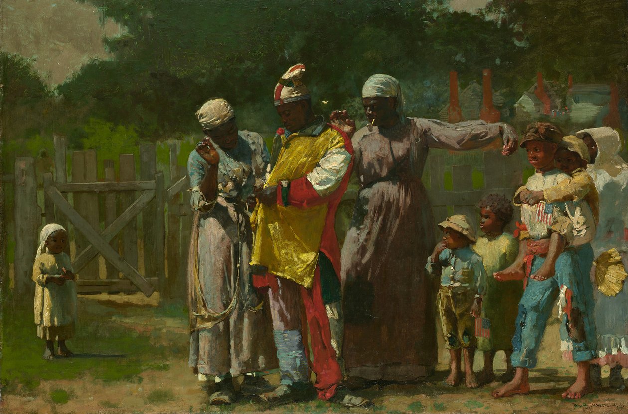 Ankleiden für den Karneval, 1877 von Winslow Homer