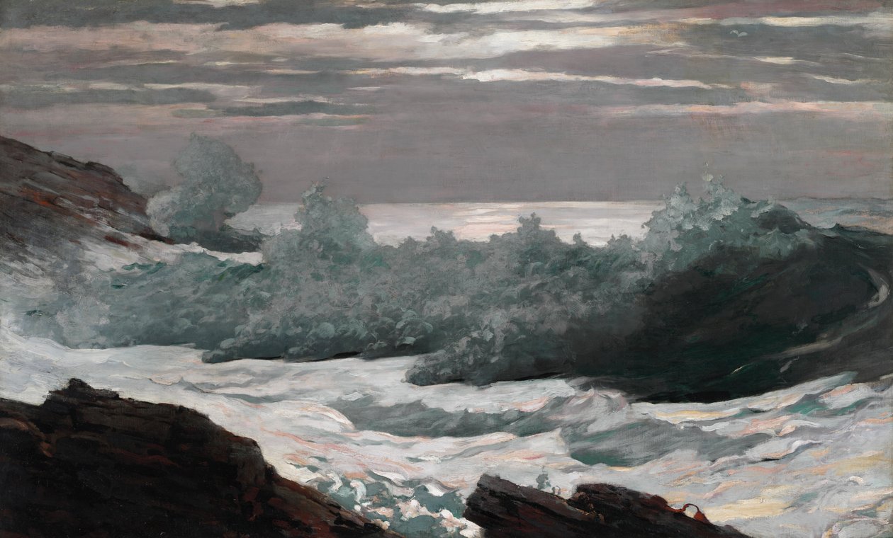 Früher Morgen nach einem Sturm auf See von Winslow Homer