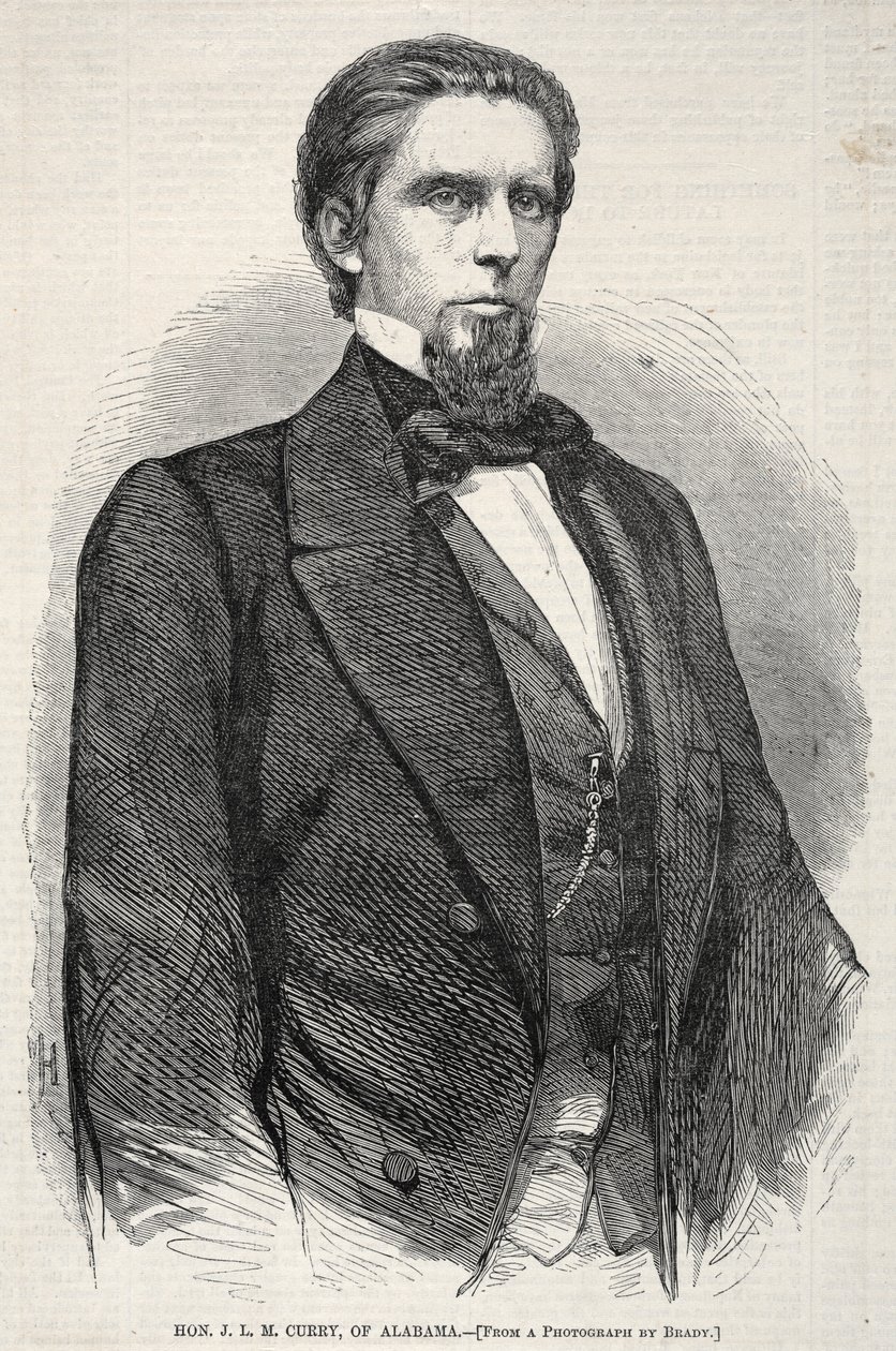 Hon. J. L. M. Curry aus Alabama, 1860 von Winslow Homer