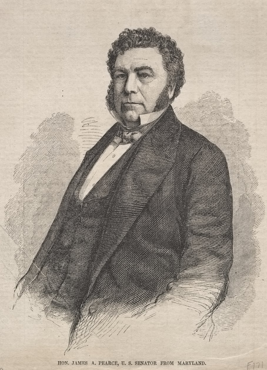 Hon. James A. Pearce, US-Senator aus Maryland von Winslow Homer