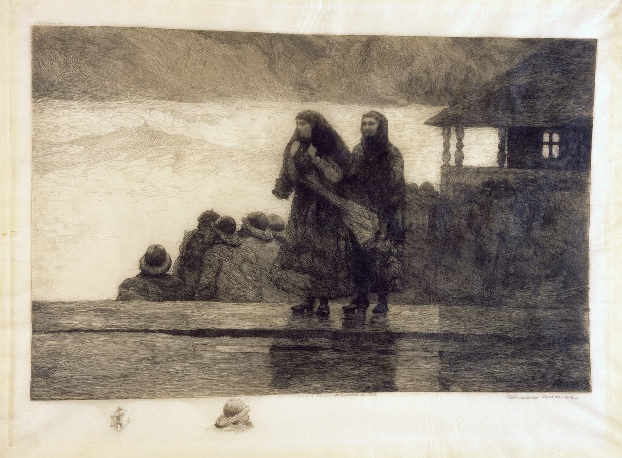 Gefahren des Meeres von Winslow Homer