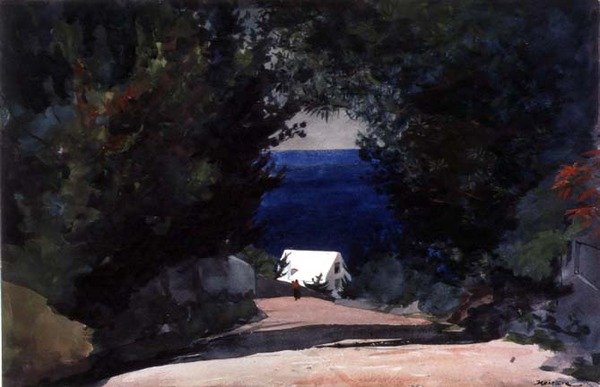 Straße in Bermuda, ca. 1899-1901 von Winslow Homer