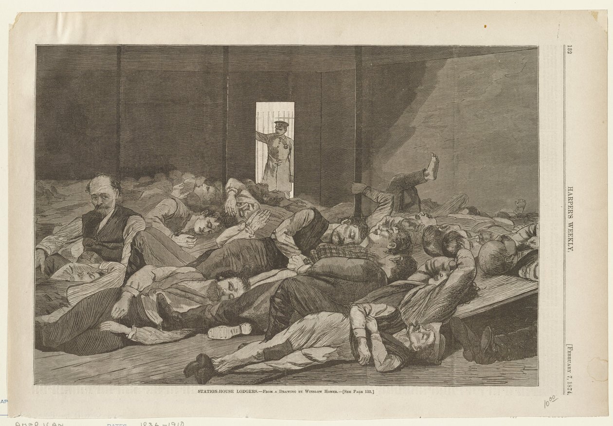 Bahnhofslodger von Winslow Homer