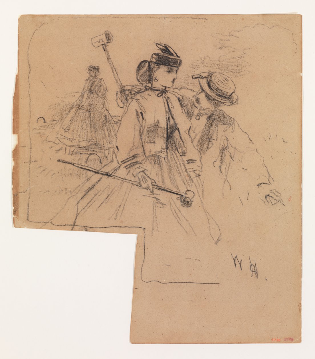 Die Krocketspieler von Winslow Homer