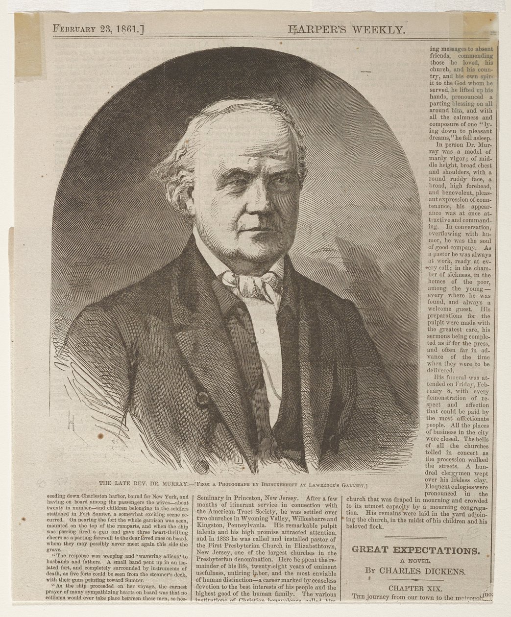 Der verstorbene Rev. Dr. Murray von Winslow Homer