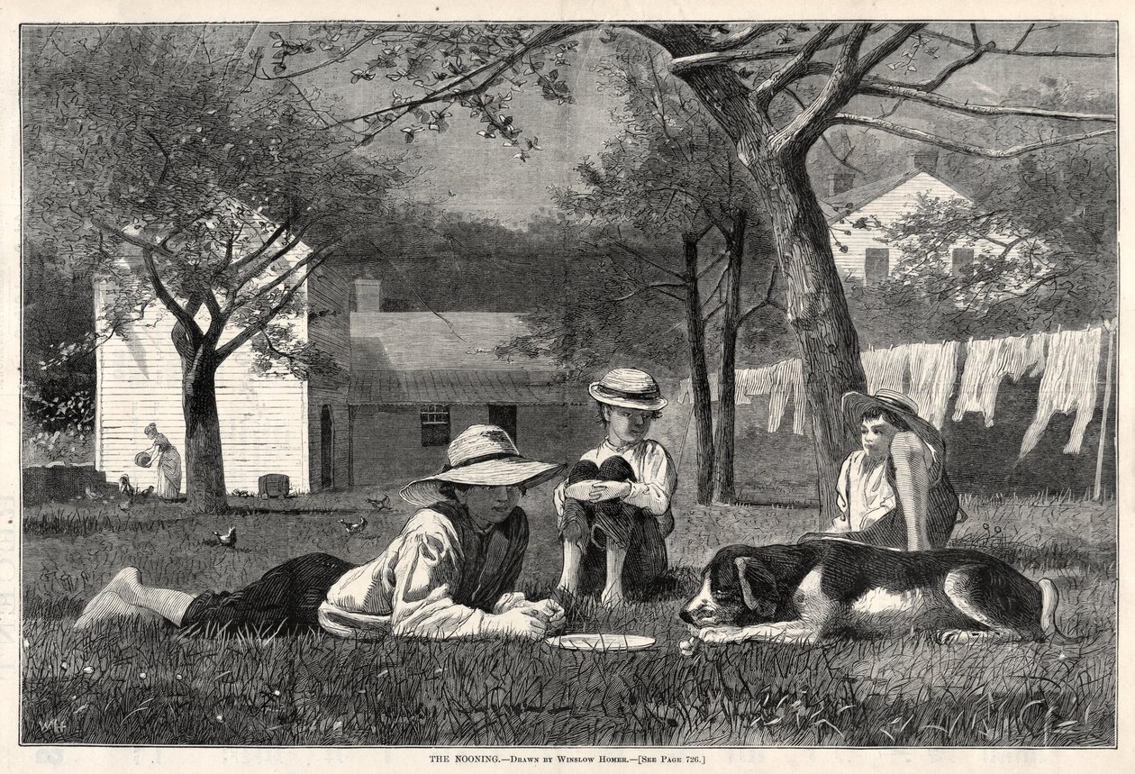 Die Mittagspause von Winslow Homer