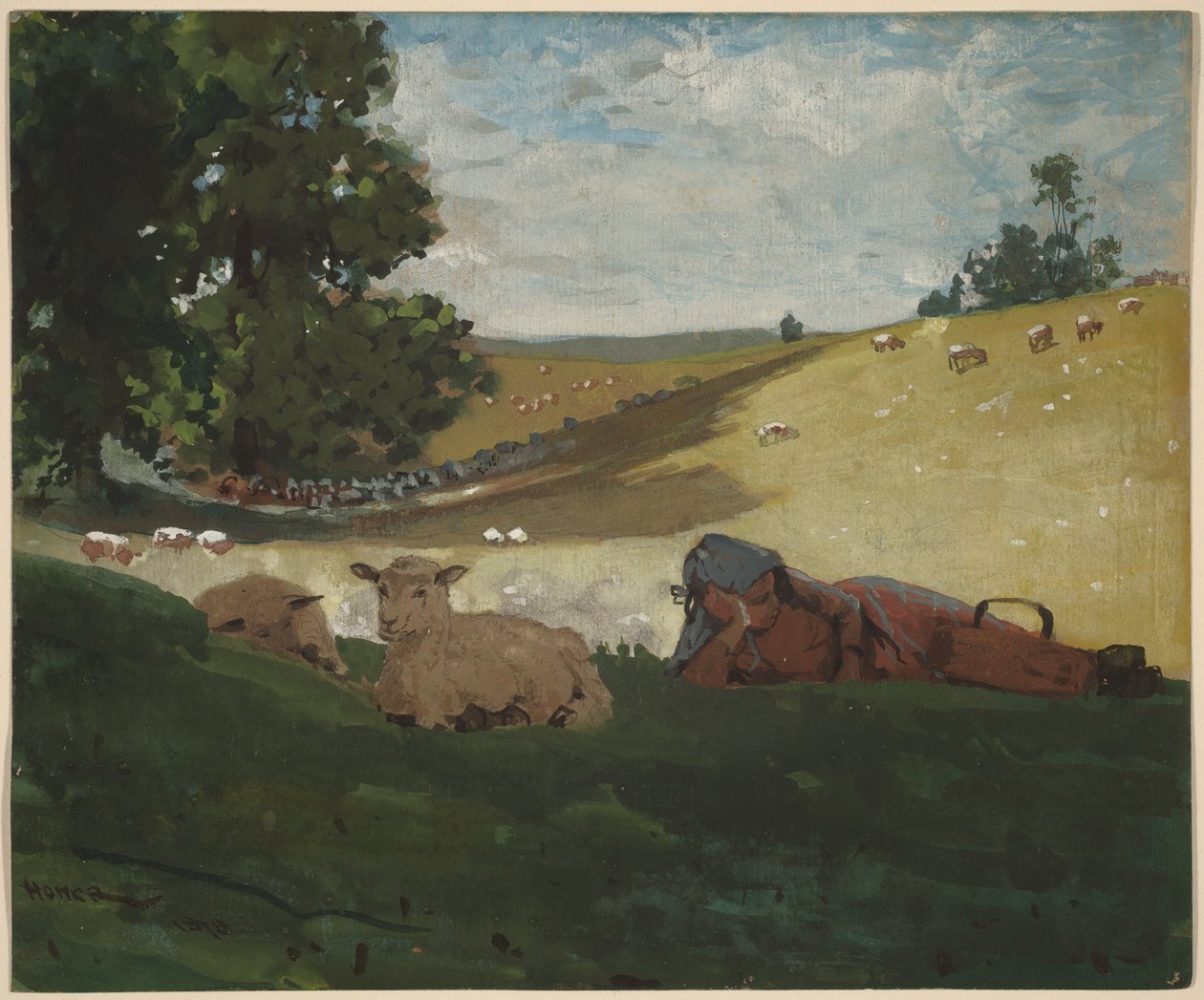 Warmer Nachmittag von Winslow Homer
