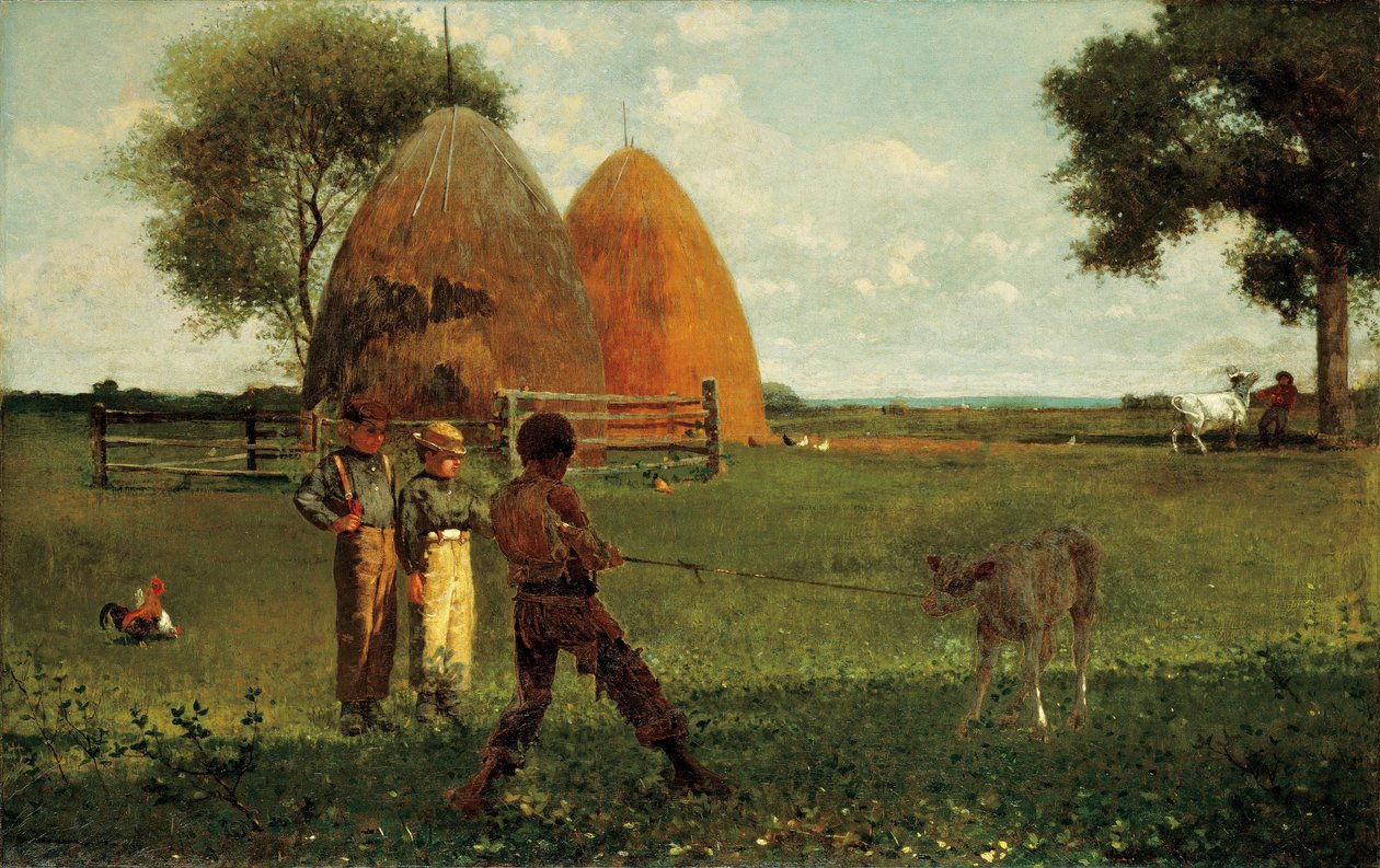 Das Absetzen des Kalbs von Winslow Homer