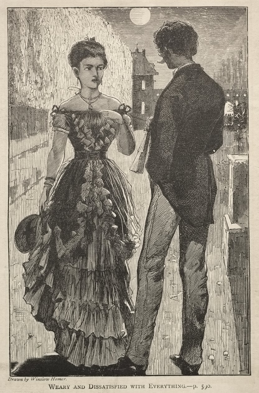 Müde und unzufrieden mit allem von Winslow Homer
