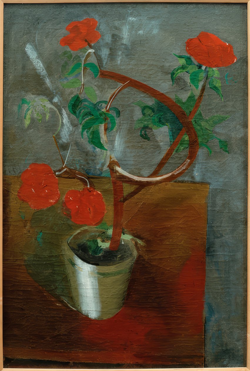 Rote Blumen von Wladimir F. Tatlin