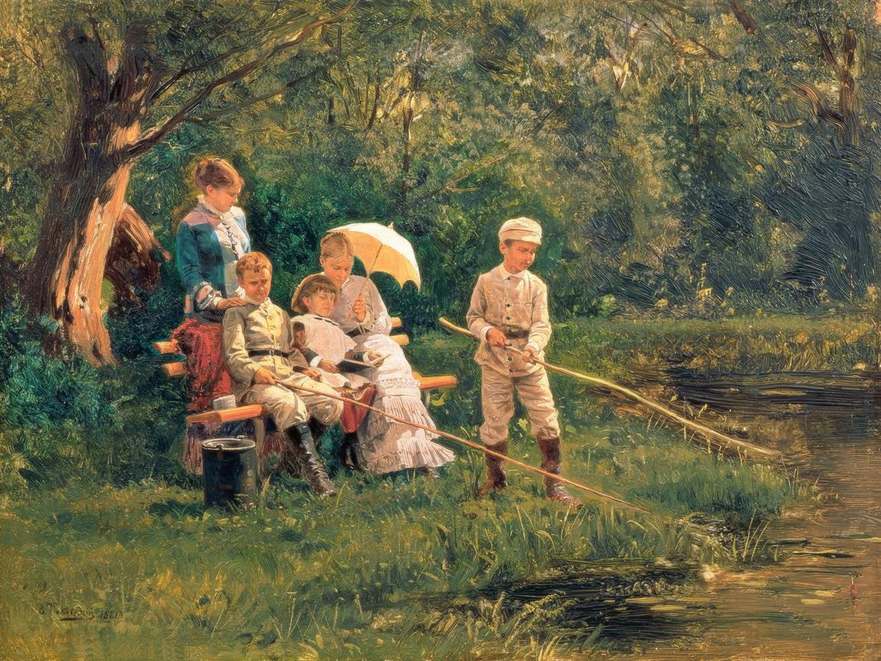 Mittagssonne von Wladimir Jegorowitsch Makowski