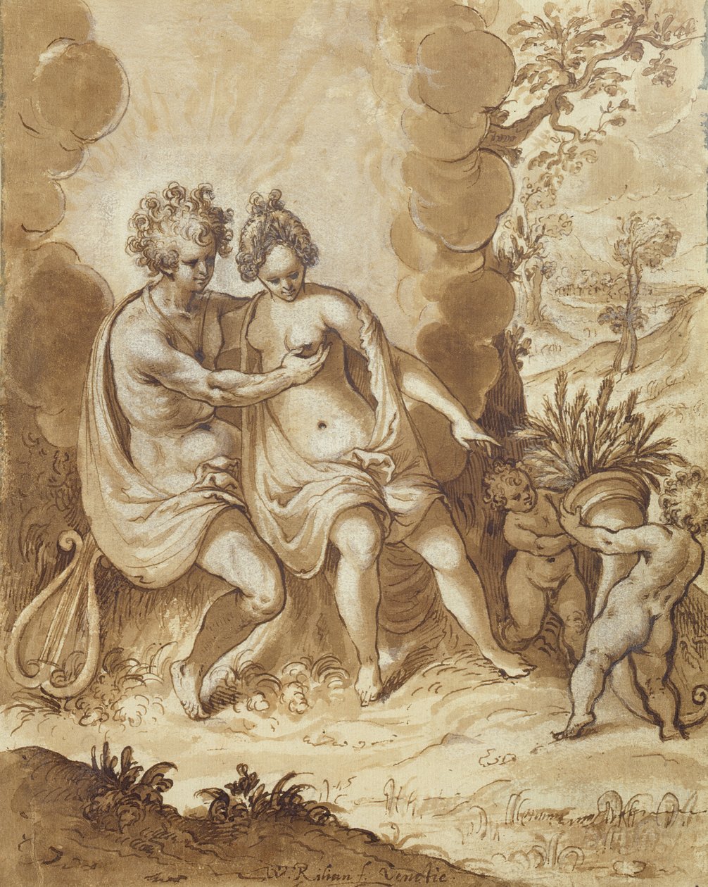 Apollo und Ceres, 1605 von Wolfgang Kilian