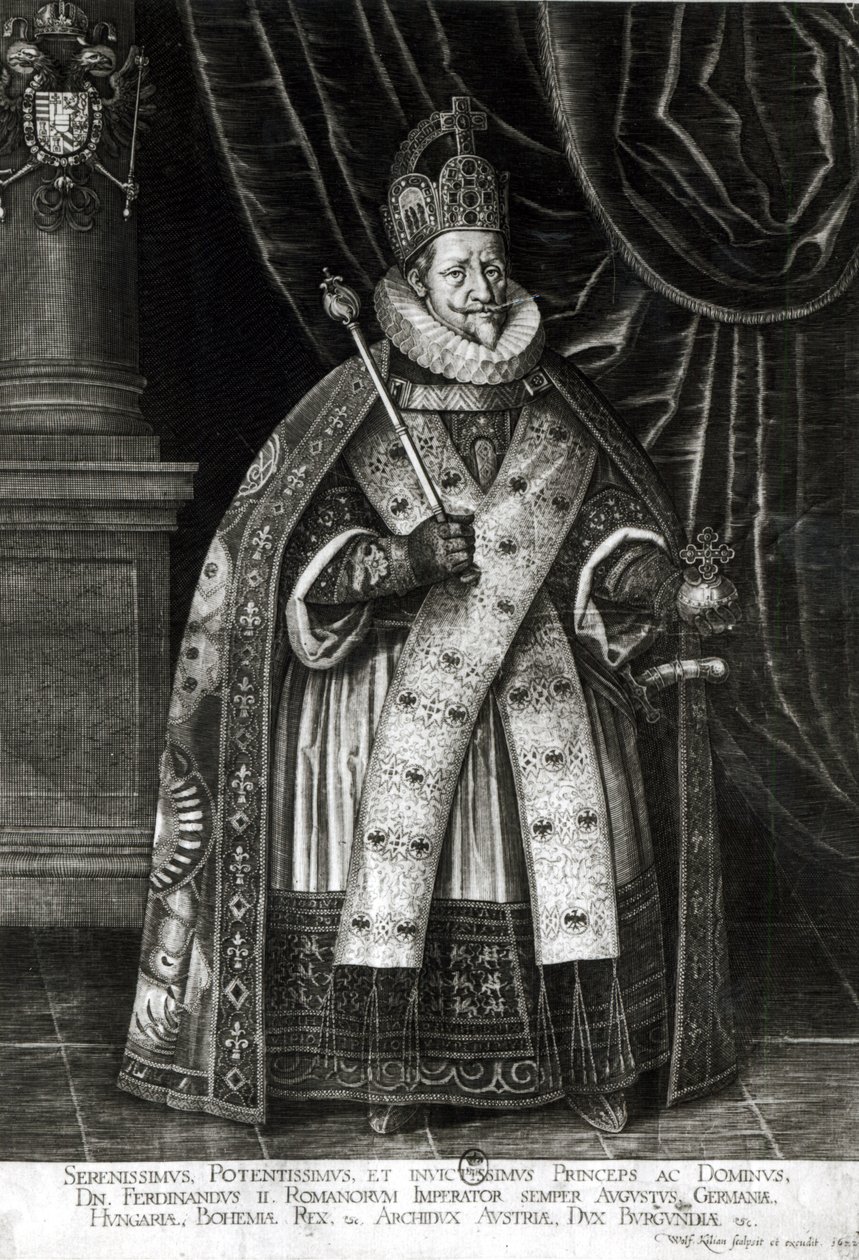 Ferdinand II. (1578-1637) 1622 von Wolfgang Kilian
