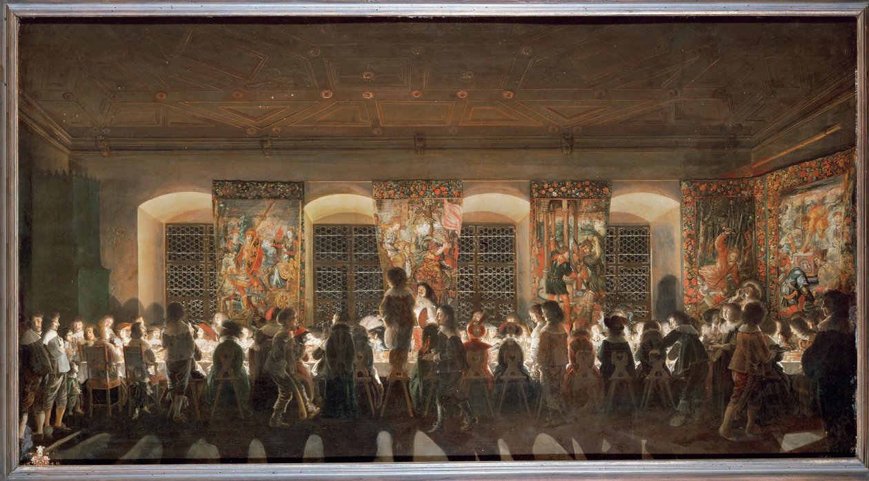 Nächtliches Bankett von Wolfgang Heimbach