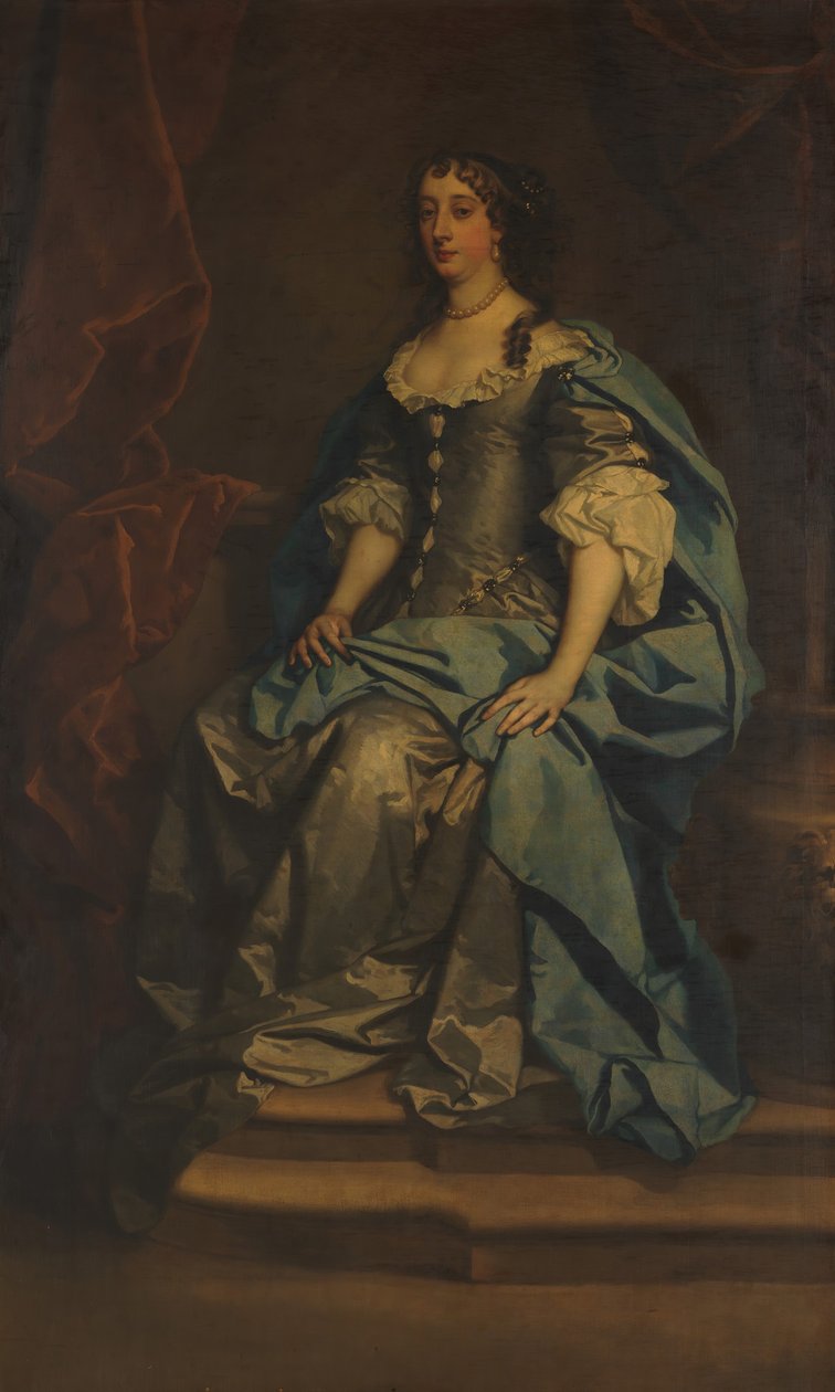 Barbara Villiers, Herzogin von Cleveland, 1640-1709 von Workshop of Sir Peter Lely
