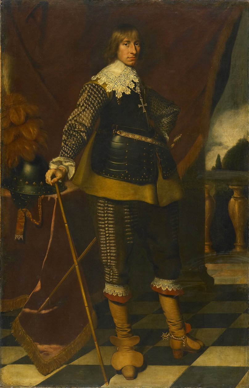 Porträt von Hendrik Casimir I. von Nassau-Dietz (1612-1640) von Wybrand de Geest