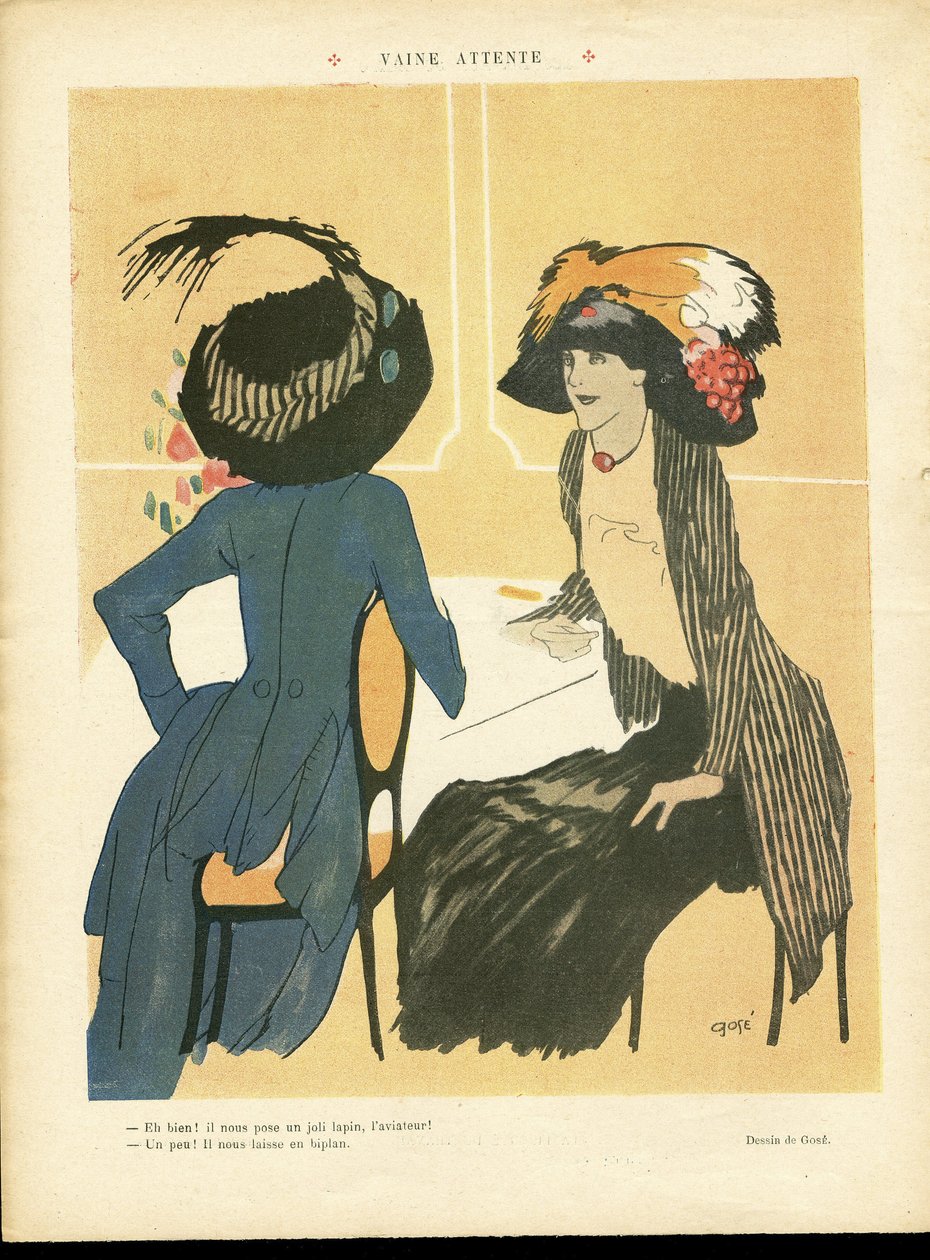 Illustration von Xavier Gose in Le Lire von Xavier Gose