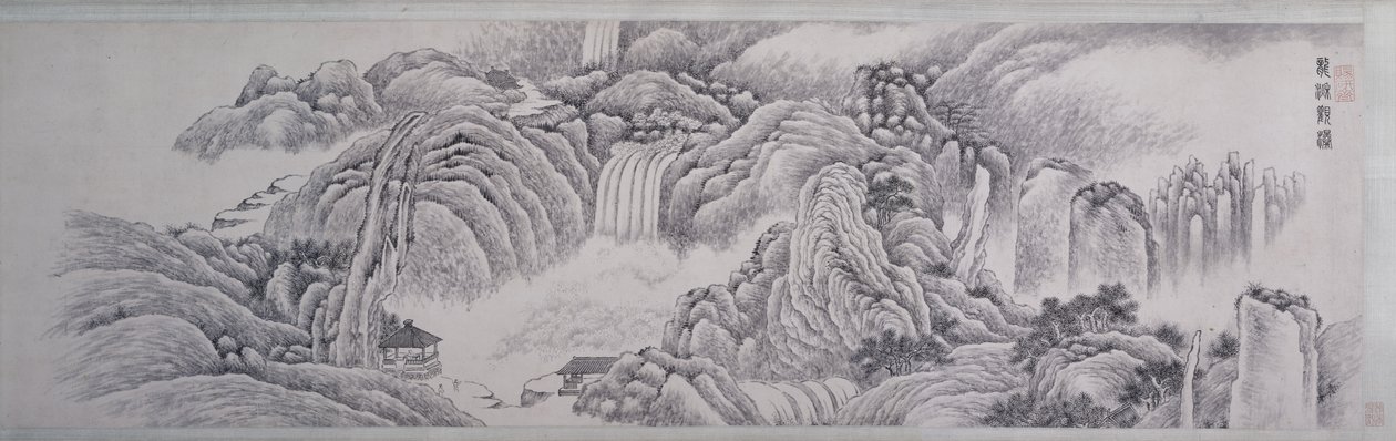 Die Wasserfälle bei Longqiu betrachten von Xi Dai