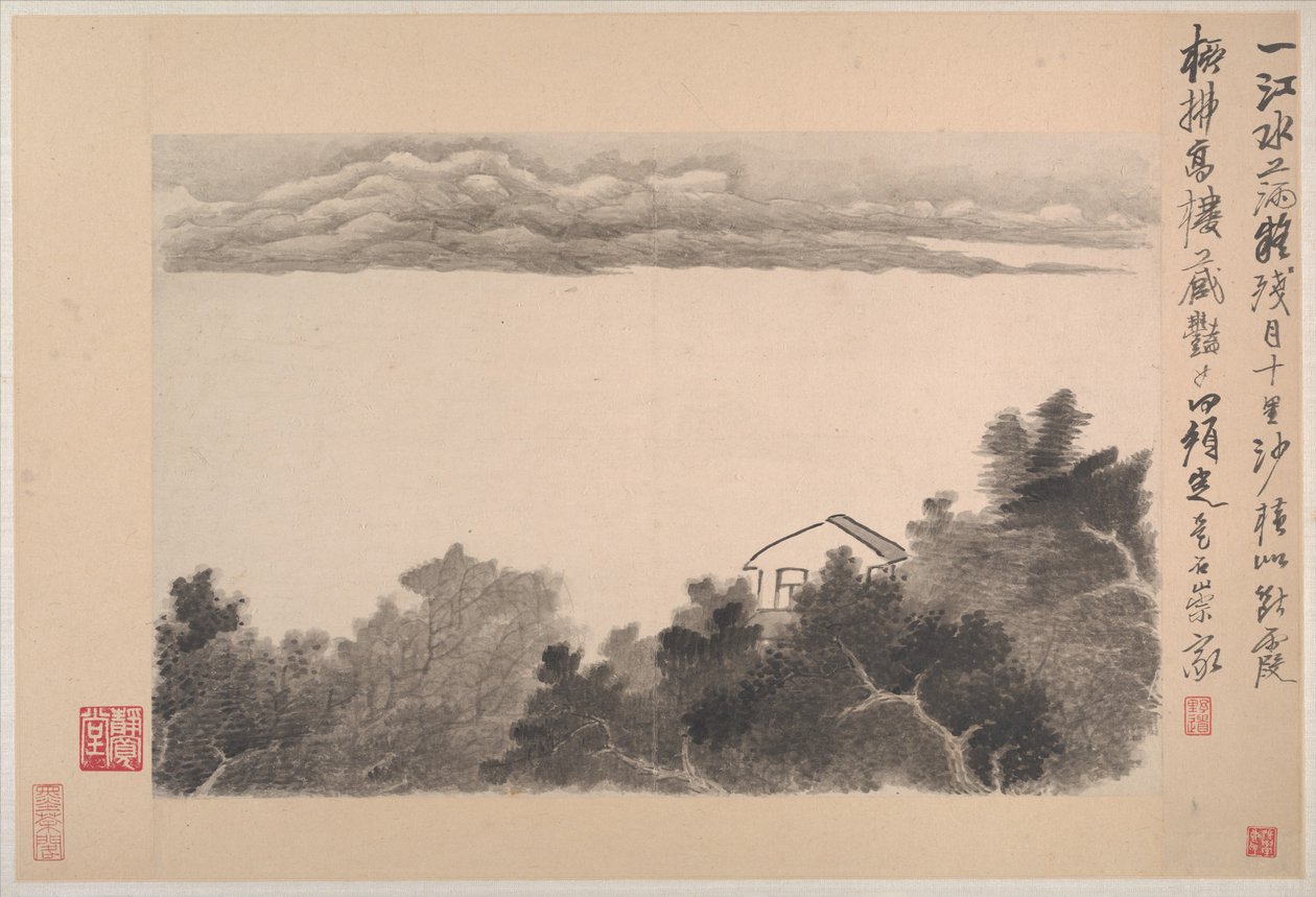 Landschaften mit Gedichten von Xian Gong