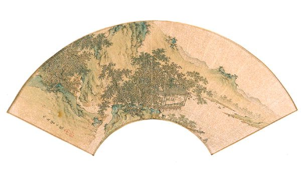 Gelehrter im Pavillon am Wasser von Ying Qiu