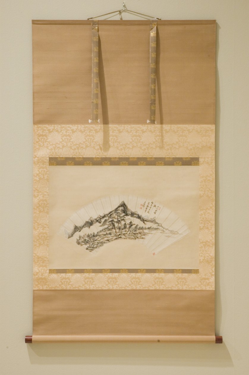 Hügel, Bäche und dunkle Wolken von Yuanqi Wang