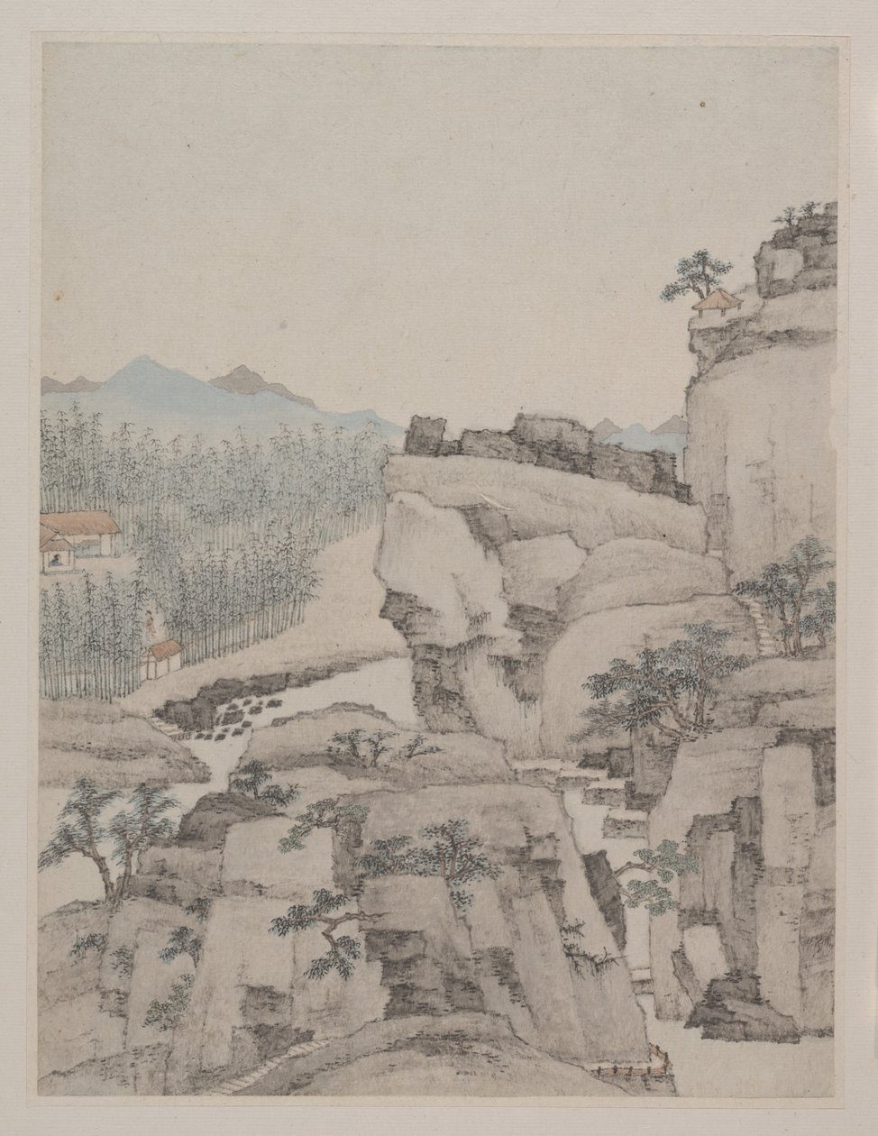 Landschaften, datiert 1668 von Yuncong Xiao