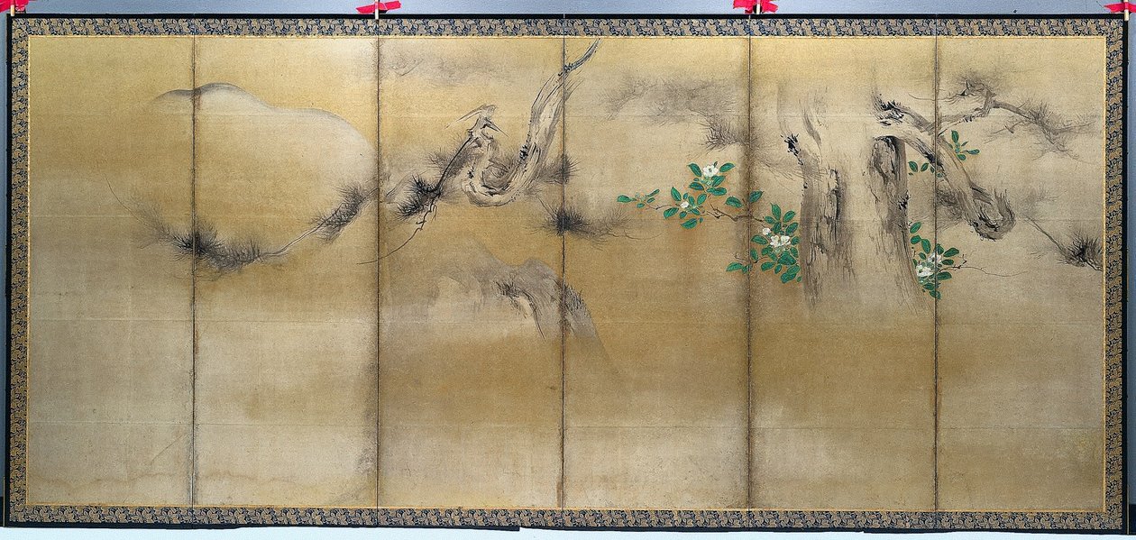 Winter- und Sommerblumen, ca. 1600 von Yusho Kaiho