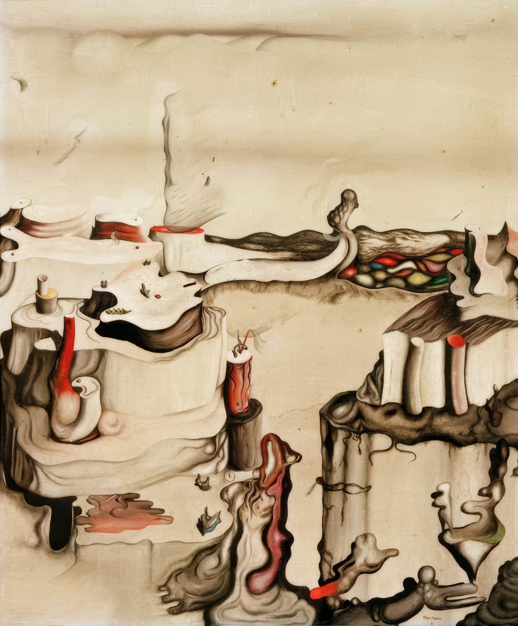Der Schrank des Proteus von Yves Tanguy