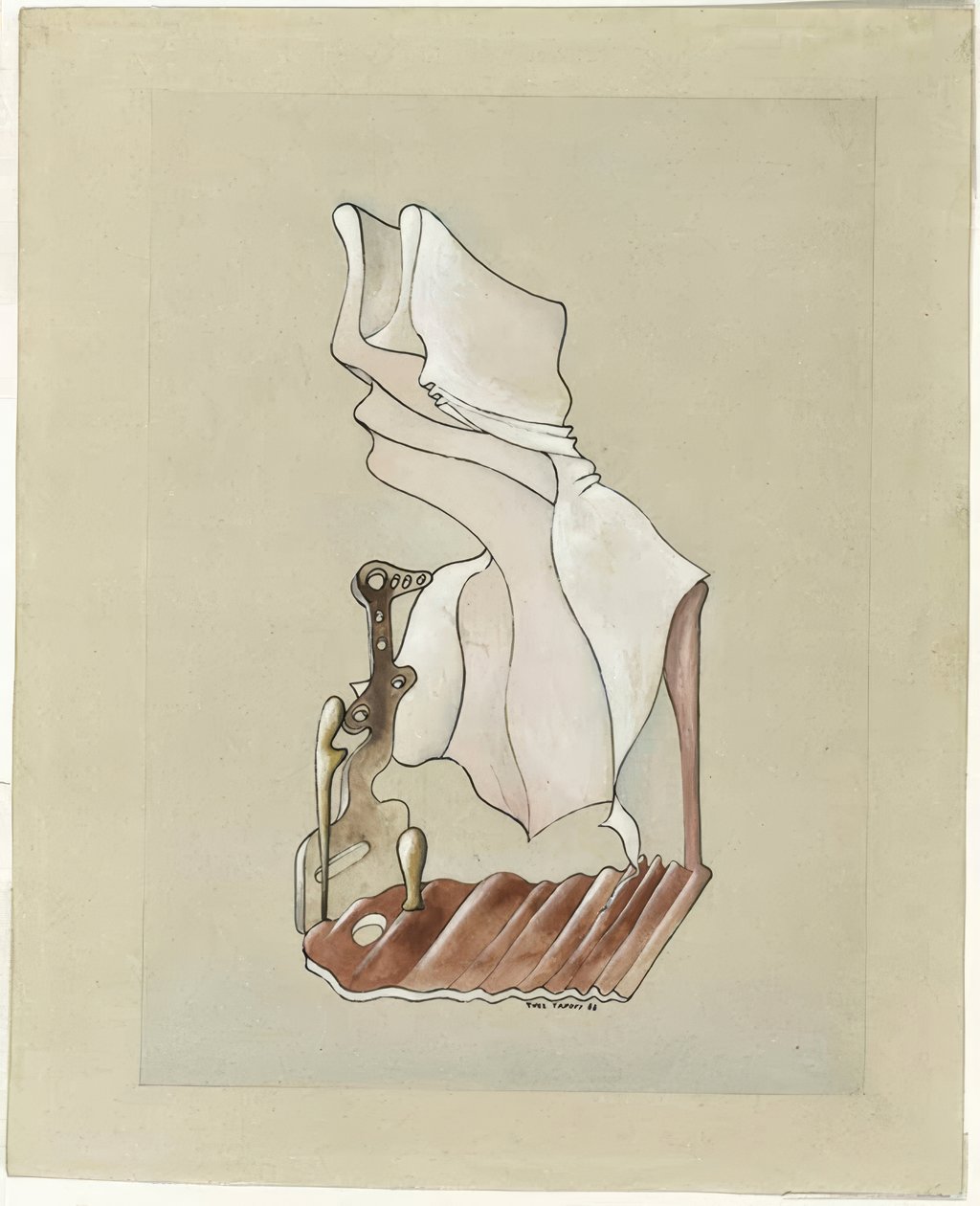 Ohne Titel von Yves Tanguy