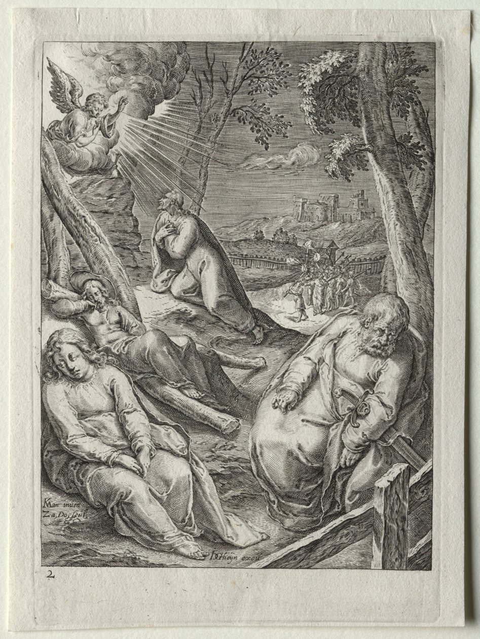Passionsset: Christus am Ölberg von Zacharias Dolendo