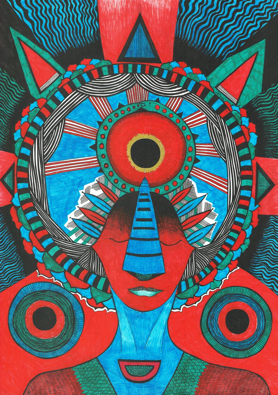 Geist Mandala von Zanara Sabina Nedelcheva-Williams