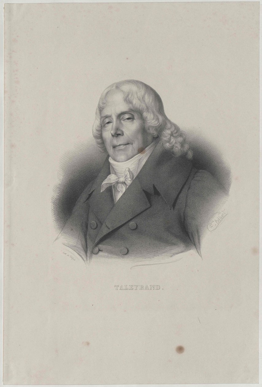 Charles Maurice Herzog Talleyrand-Perigord von Zephirin Felix Jean Marius Belliard