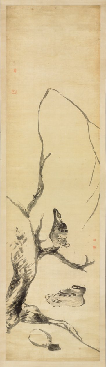 Vögel und Enten von Zhu da Bada Shanren