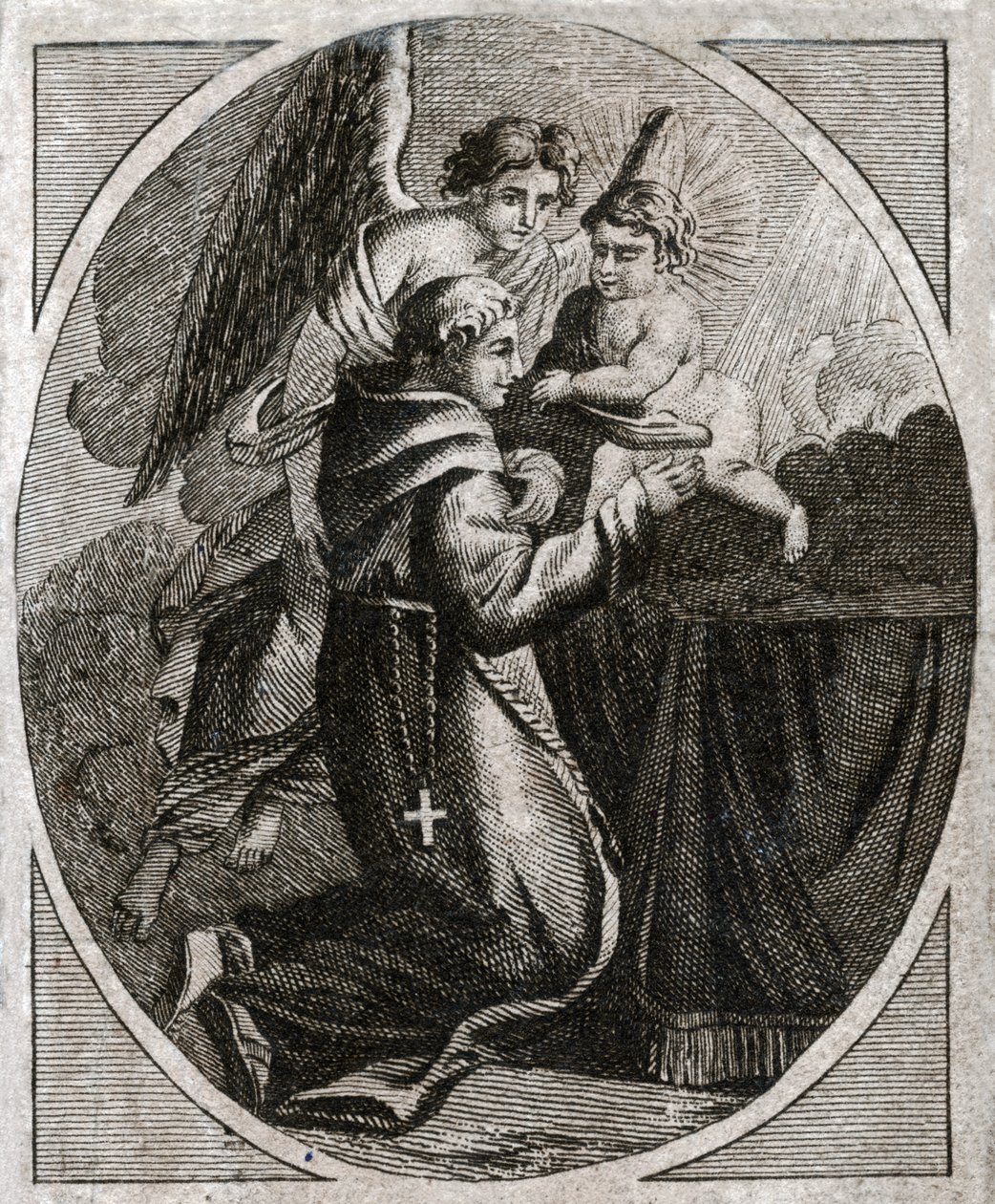 Heiliger Antonius von Padua, frühes 19. Jahrhundert von . .
